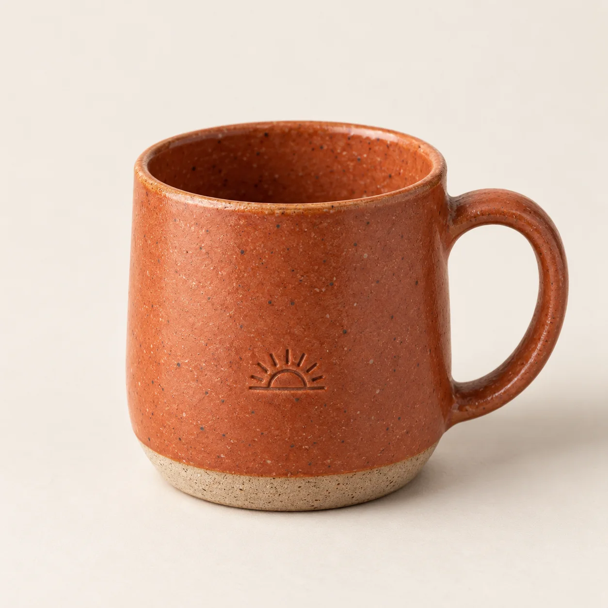 Kubek ceramiczny toczony ręcznie