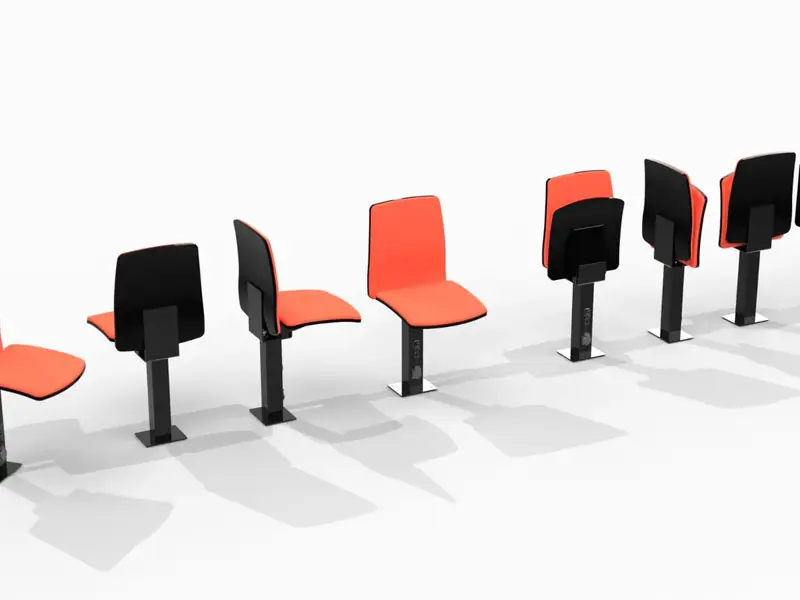 Fotel - widok modelu 3D