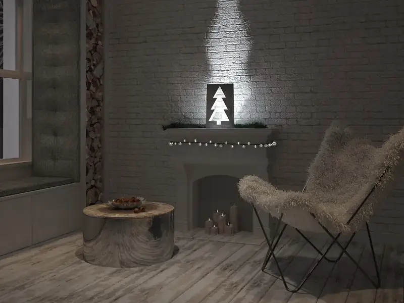 Oprawa Concrete Tree z betonu - zdjęcie 2