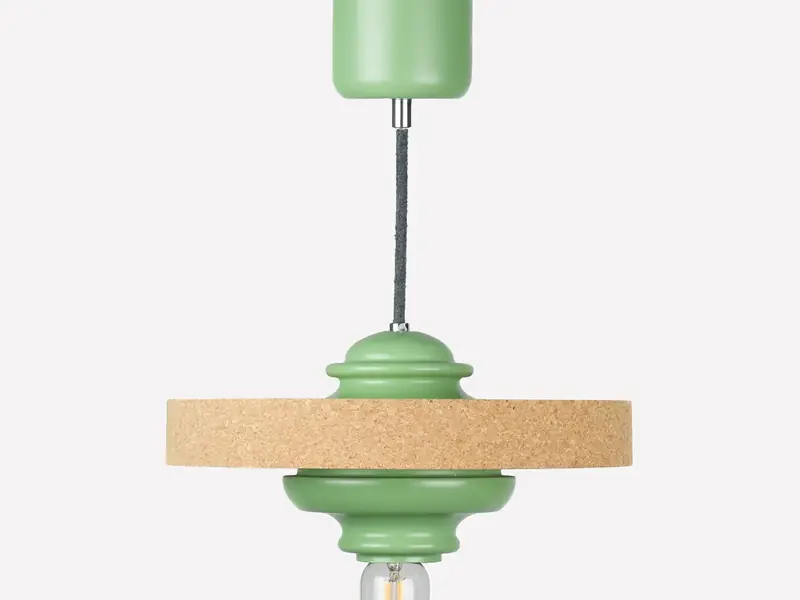 Lampa wisząca Dim z korka - zdjęcie 3