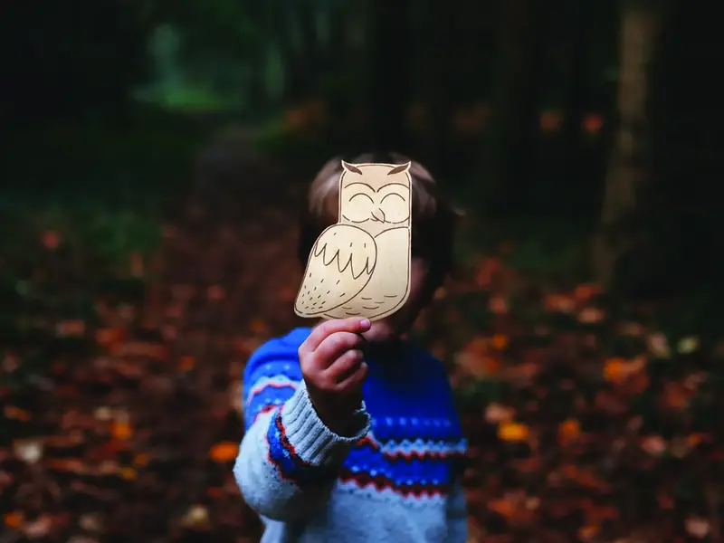 Lampa ścienna Snuggle z drewnianymi sowami - zdjęcie 6