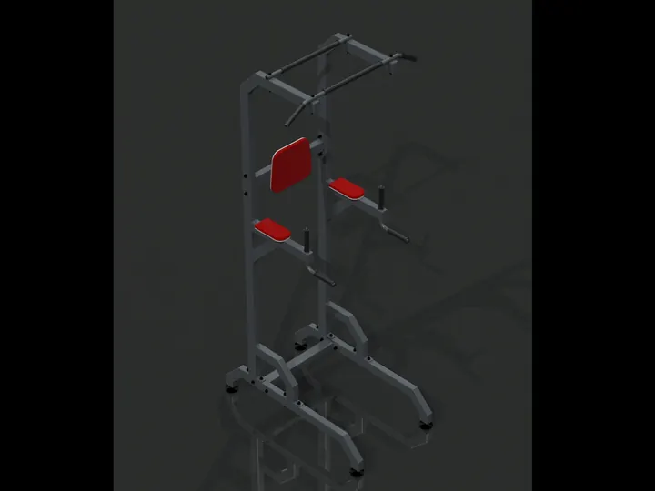 Wieża treningowa - wizualizacja 3D