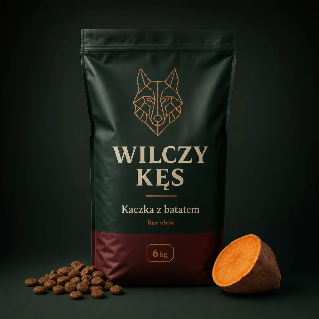 Karma sucha Kaczka z batatem, bez zbóż