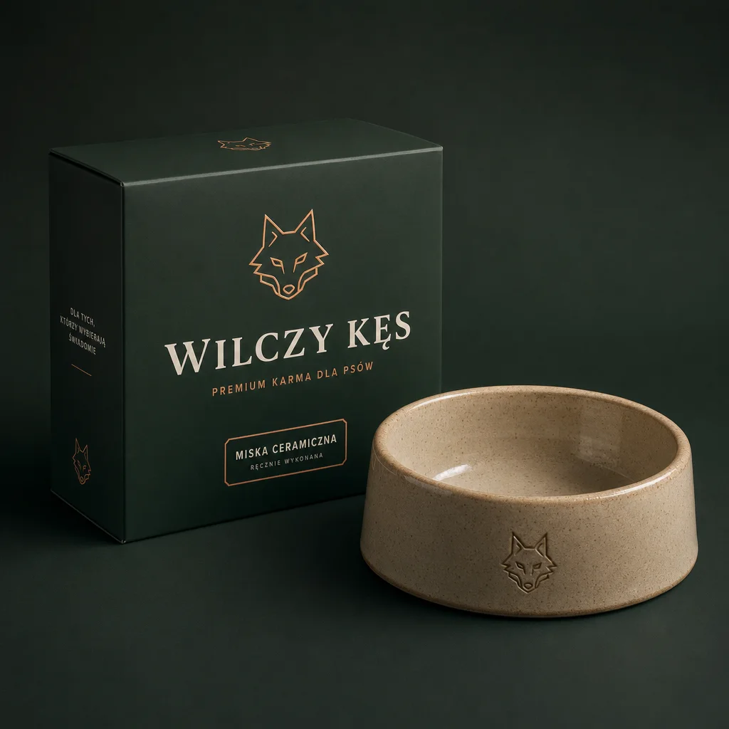 Miska ceramiczna toczona ręcznie Piasek / 0,7 l