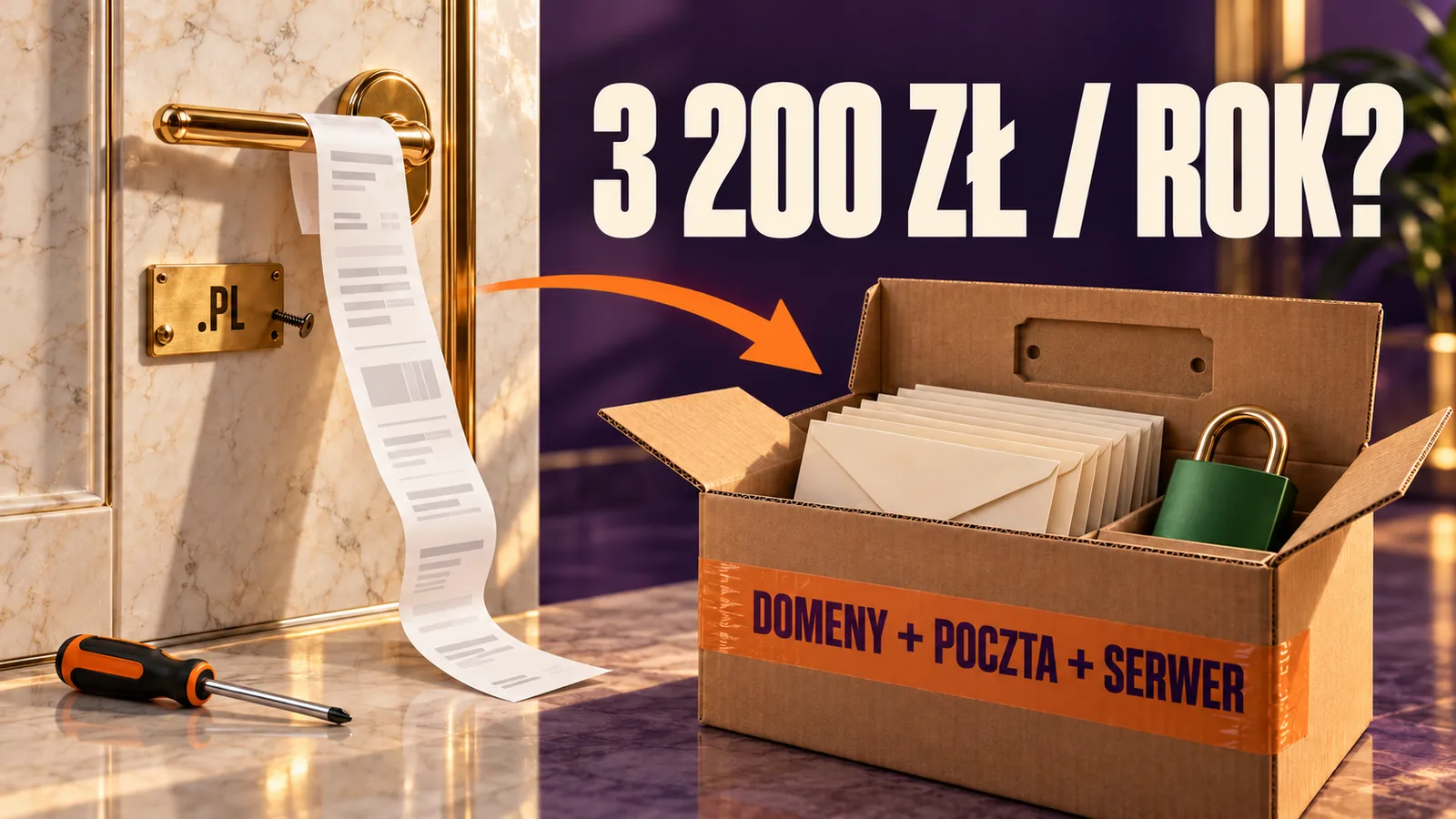 3 200 zł rocznie za serwer i domeny. Jak to możliwe?