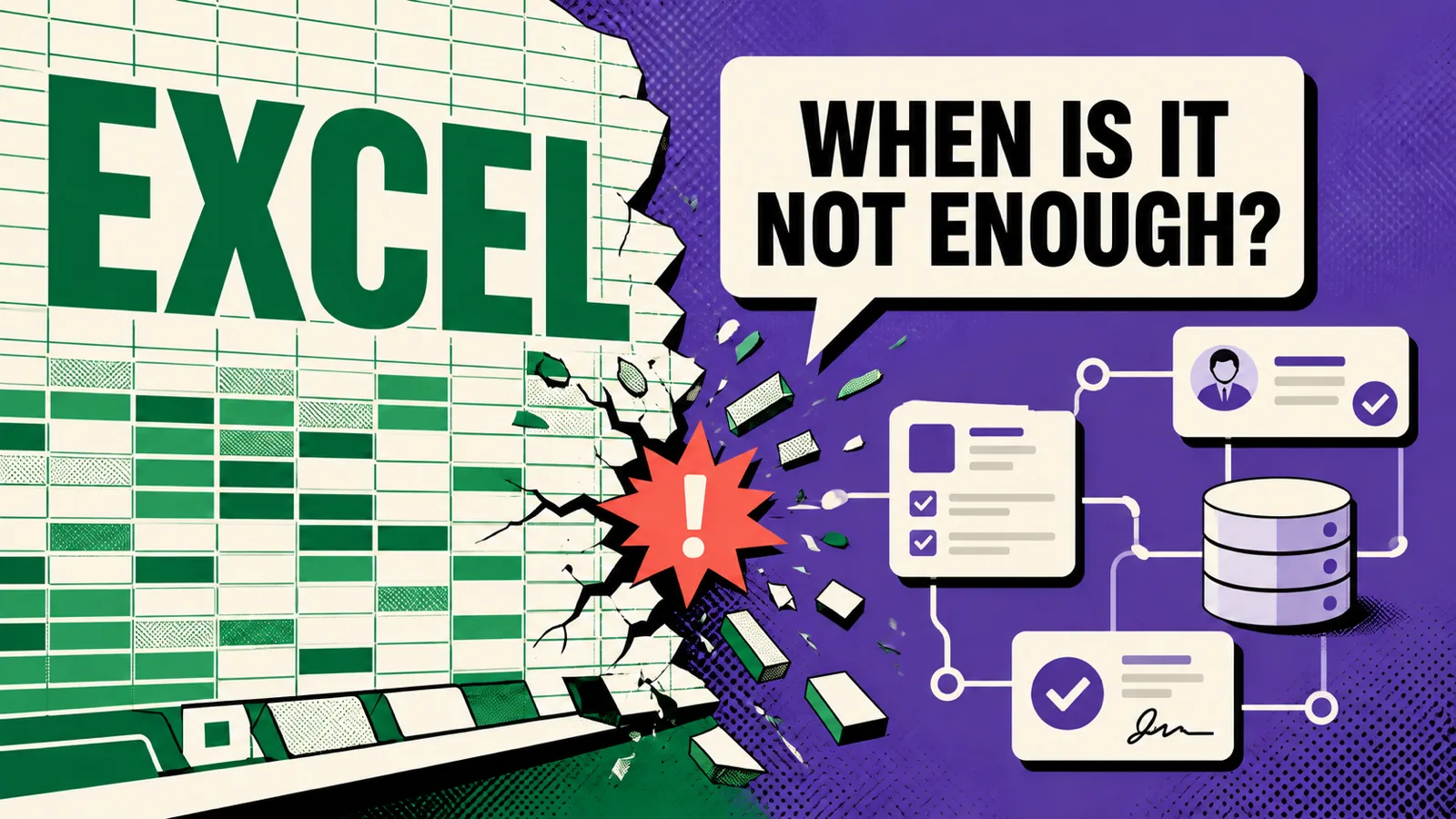 When Excel stops being enough for a company (and what to do then)