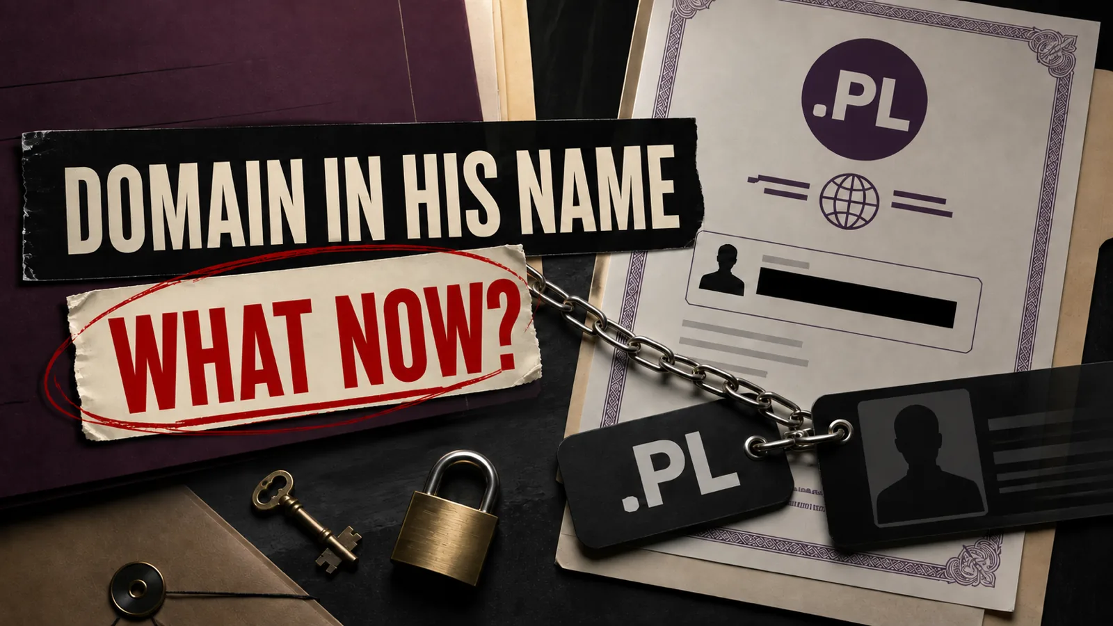Your IT guy registered the company domain in his own name. Why a panel login is not the same as ownership