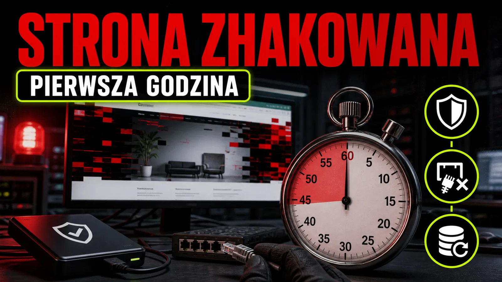 Website hacked - what to do in the first hour