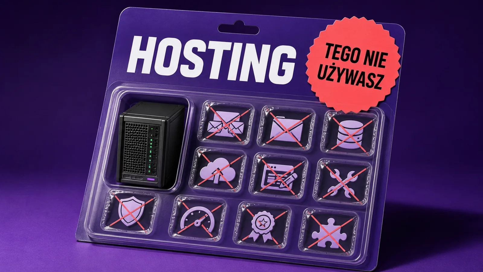 Za co płacisz w hostingu, którego nie potrzebujesz