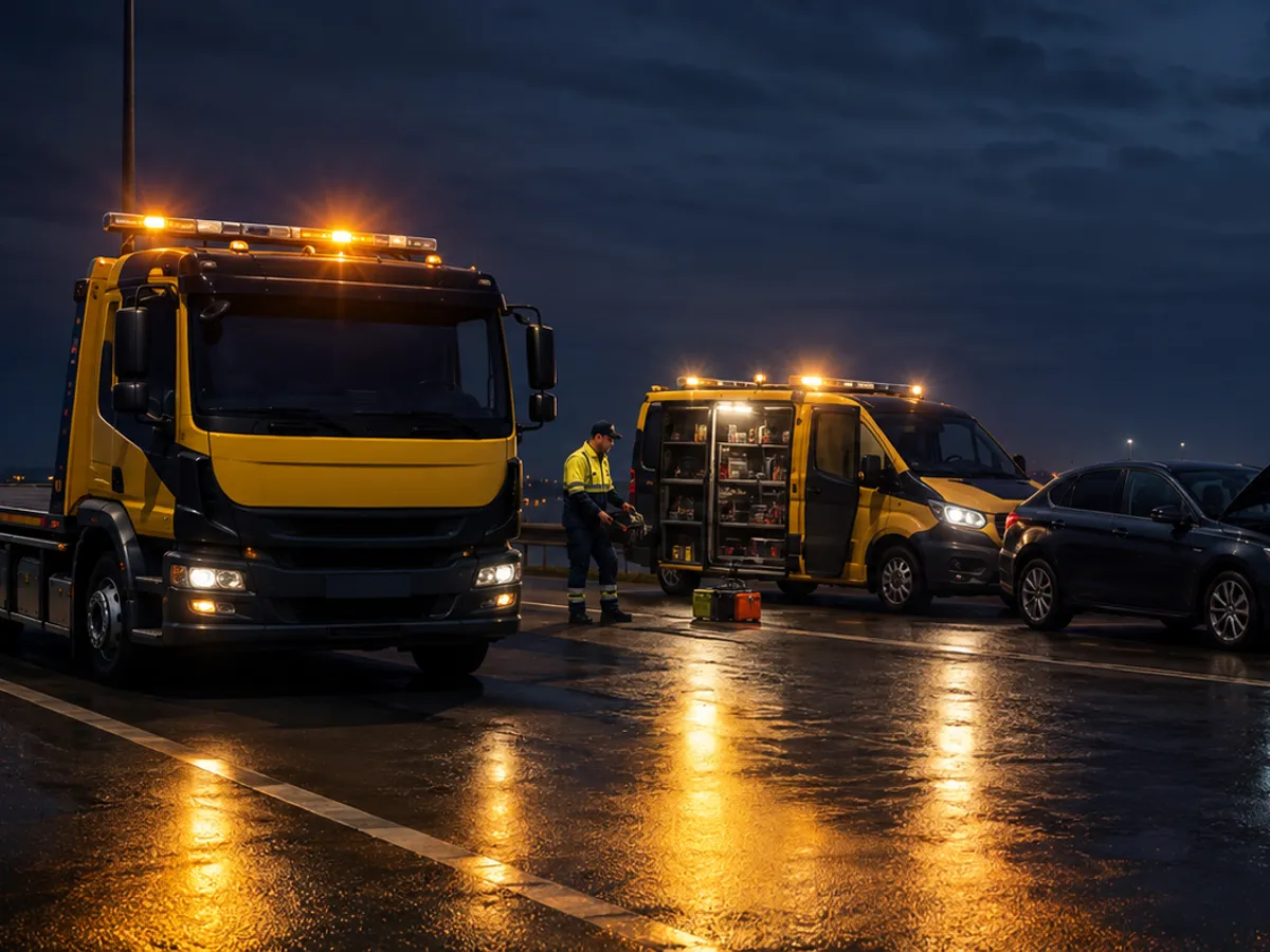 Laweta Waldi i mobilny serwis w akcji