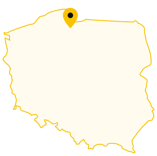 Obszar działania Lawety Waldi: Trójmiasto i cała Polska