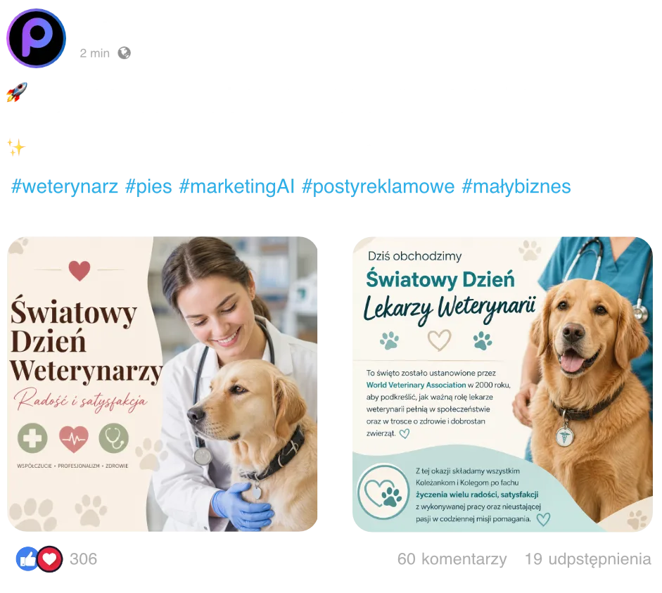 Kolejny post AI gotowy do publikacji