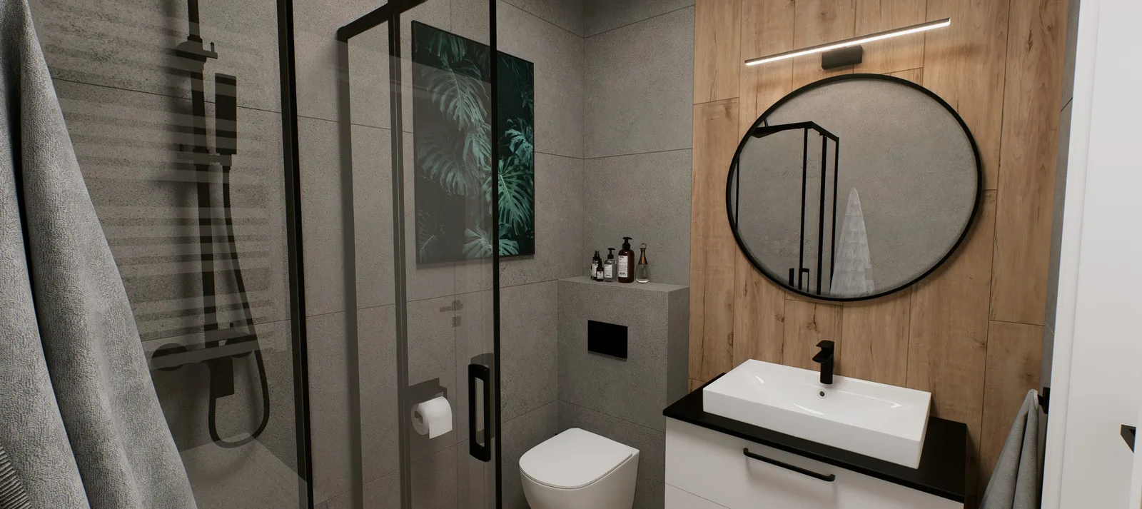 Loft — wizualizacja 1