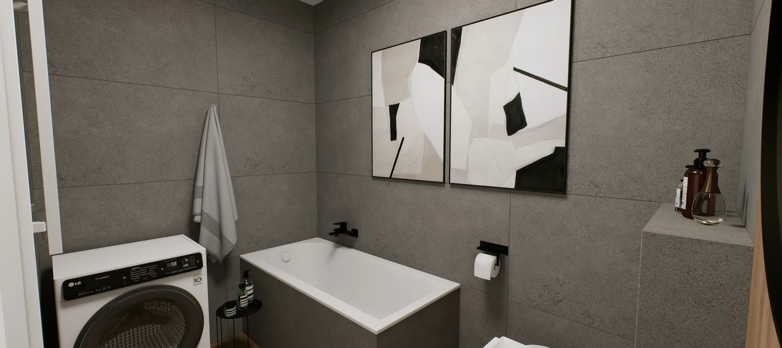 Loft — wizualizacja 3